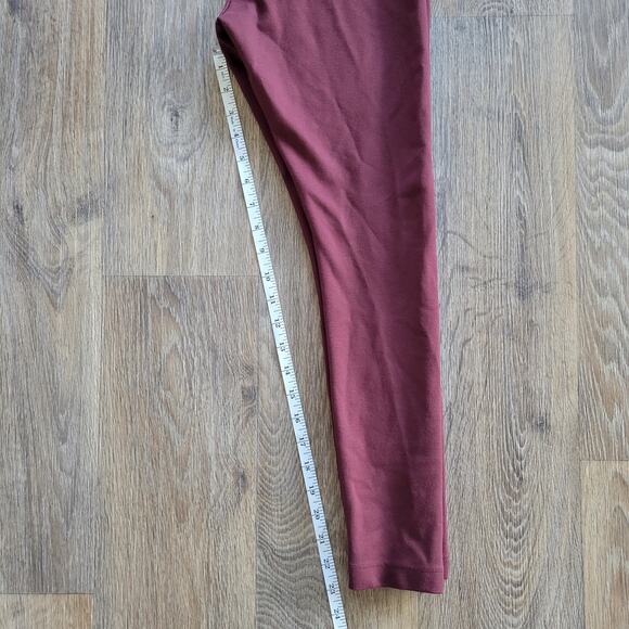 Lysse Burgundy Leggings Size Small - Picture 8 of 8